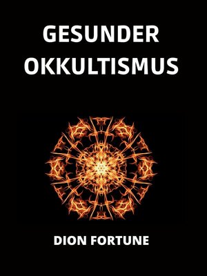 cover image of Gesunder Okkultismus (Übersetzt)